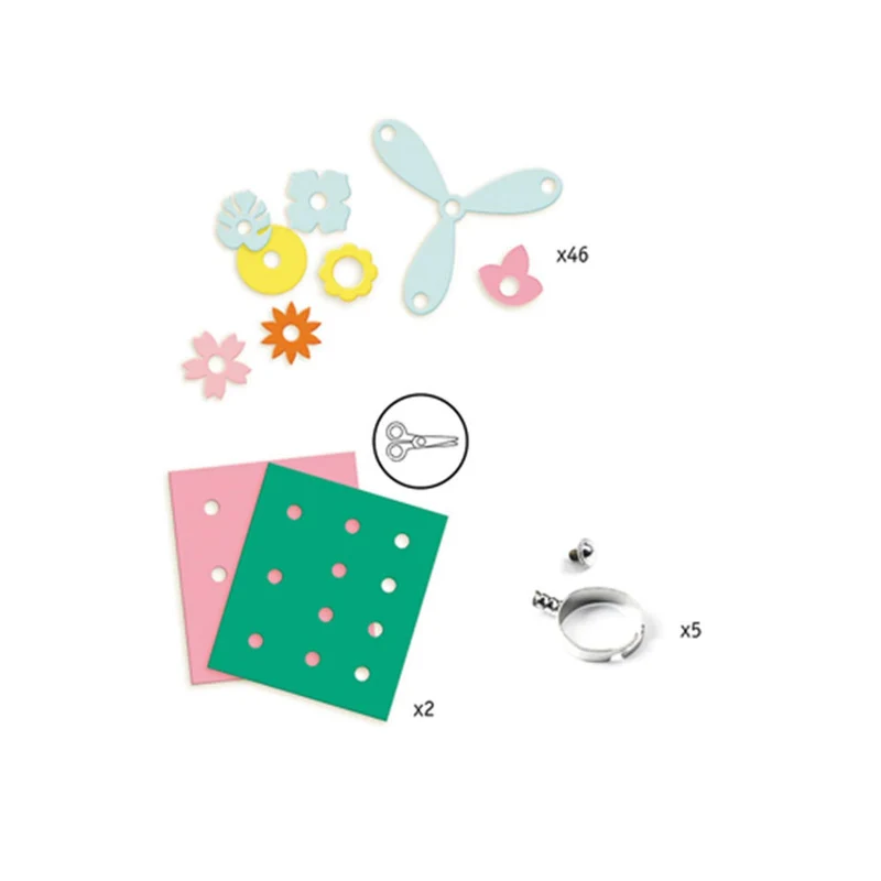 Djeco Artistic plastic Ringkollektion