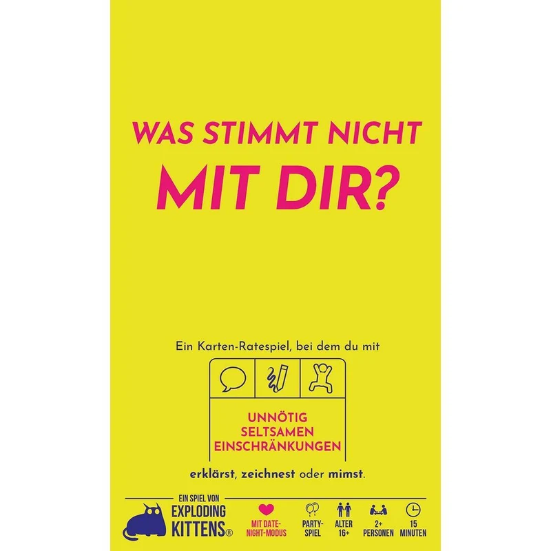 Was stimmt nicht mit dir?, deutsch
