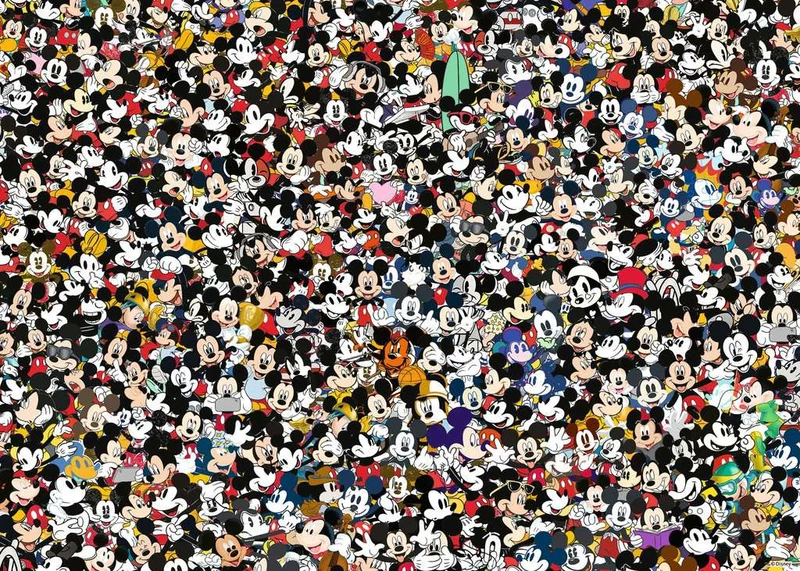 PFG Ravensburger Disney's Mickey Challenge (1000pcs) (Usage/Used - PUZZLES FOR GOOD)