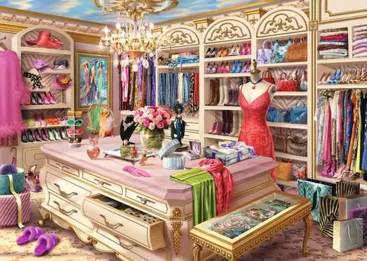 Ravensburger The Coveted Closet (1000pcs)