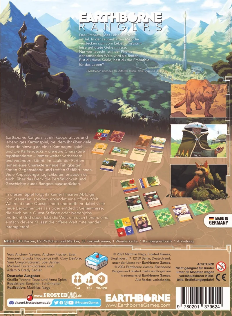 Earthborne Rangers, deutsch