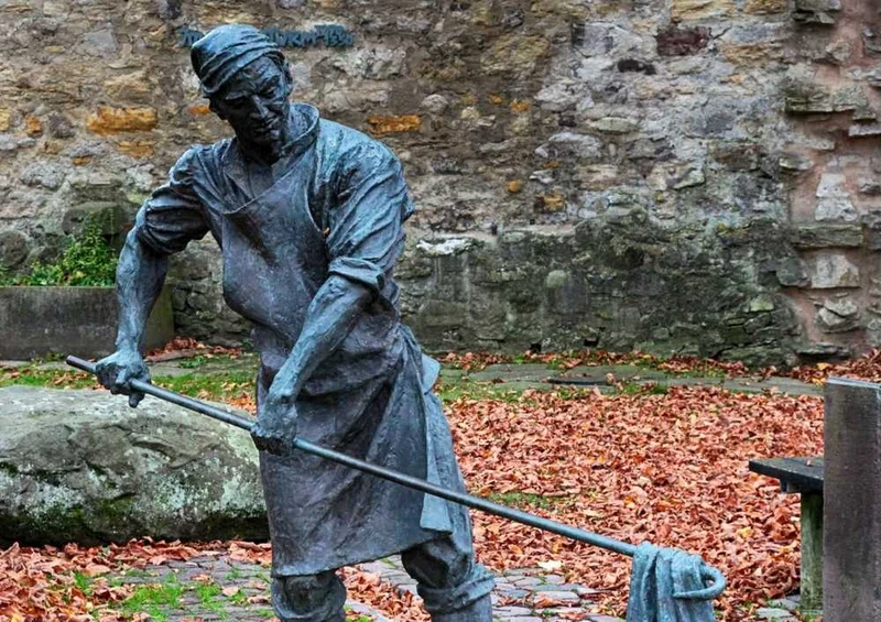 58679 Hintergründe - Statue Puzzle