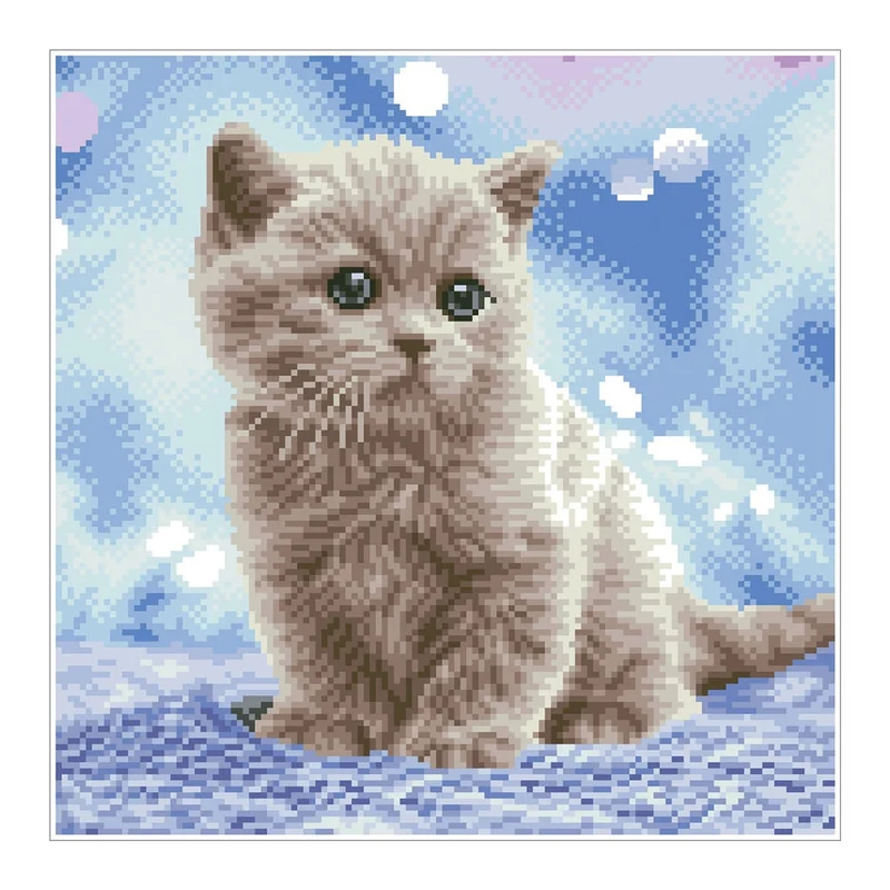 Diamond Painting Katzenbaby