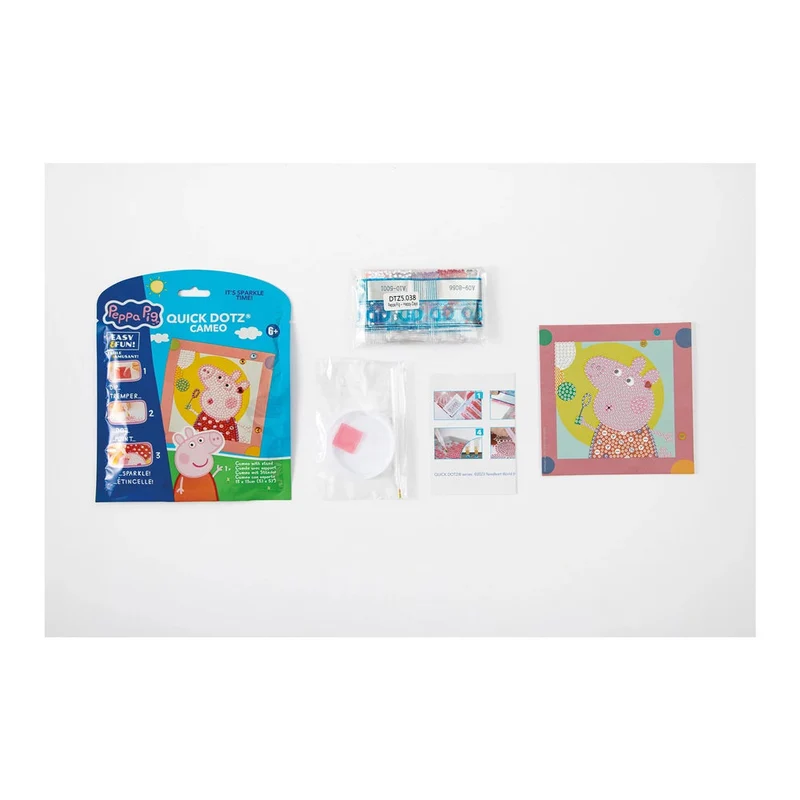 Diamond Painting Peppa Pig Seifenblasen