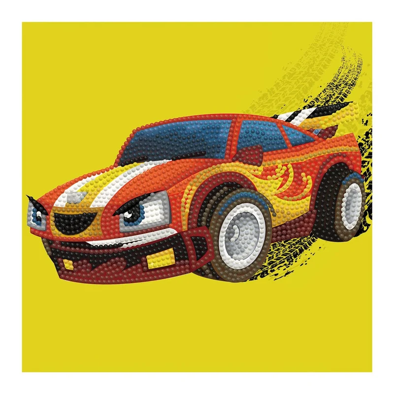 Diamond Painting Rennauto