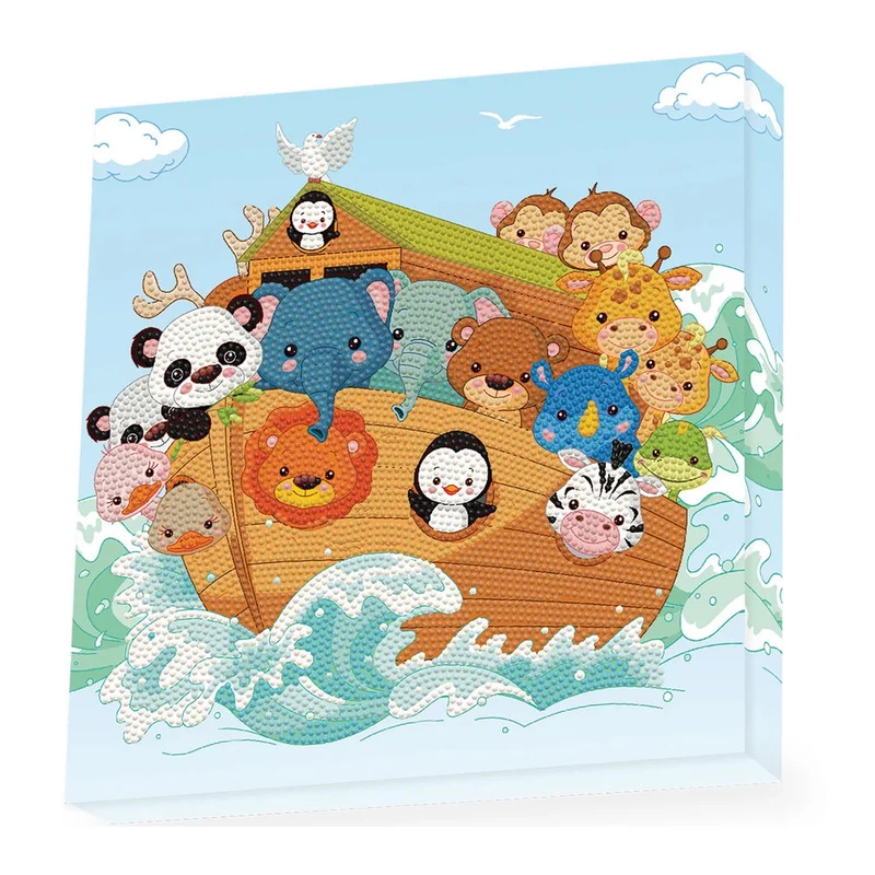 Diamond Painting Tiere Arche Noah