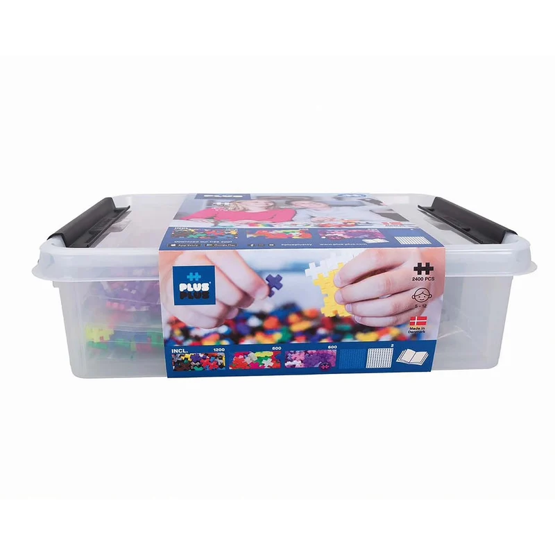 Plus-plus 2400 Kreativ Bausteine BOX