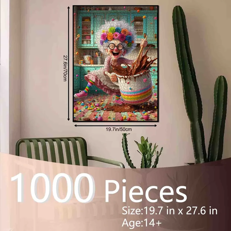 Playful Seniors - Joyful Chocolate Chaos (1000pcs)
