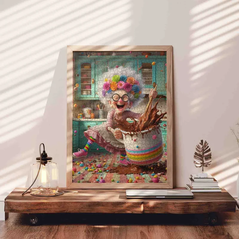 Playful Seniors - Joyful Chocolate Chaos (1000pcs)