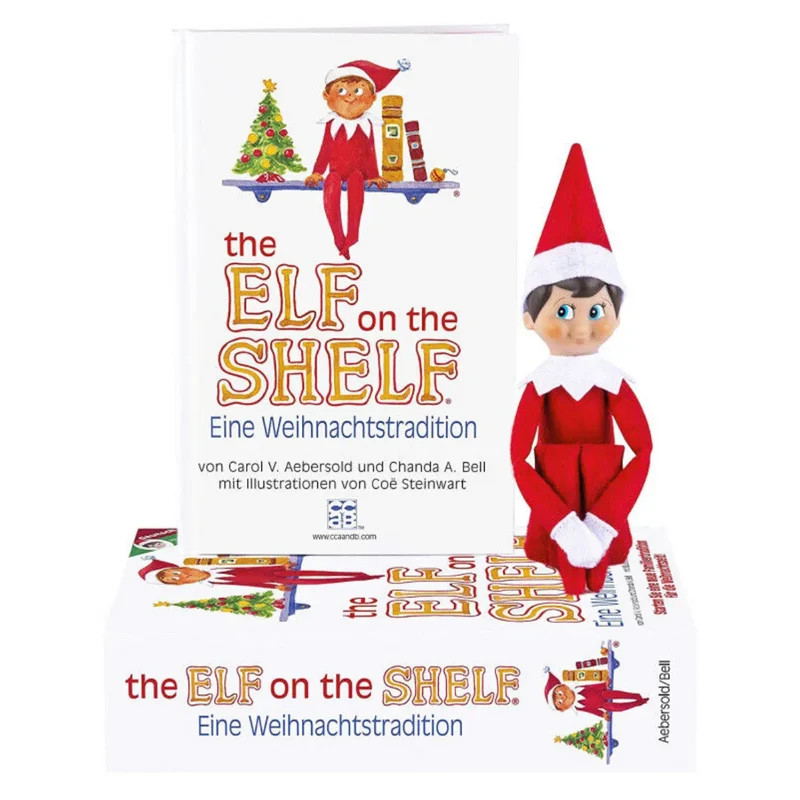 The Elf on the Shelf® - Box Set Junge - Bilderbuch mit Elfenfigur in Geschenkbox