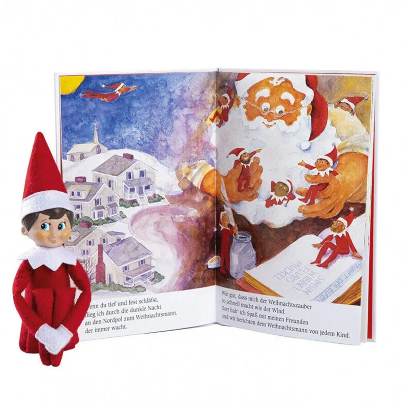 The Elf on the Shelf® - Box Set Junge - Bilderbuch mit Elfenfigur in Geschenkbox