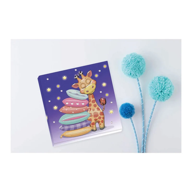 Diamond Painting Gute Nacht Giraffe