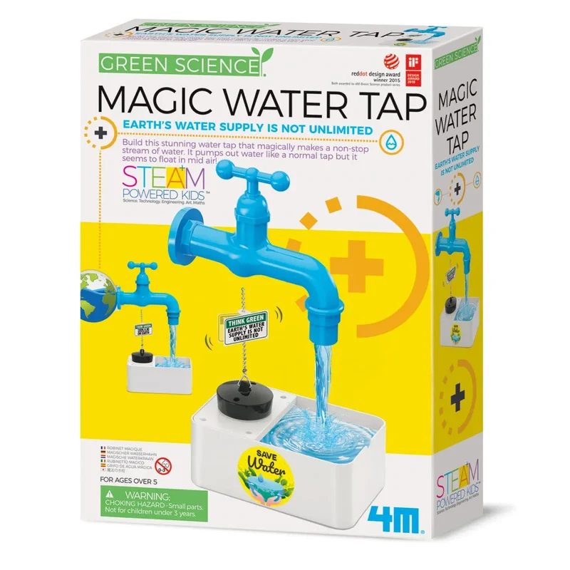 4M Green Science - Lern - und Entdeckungsset - Magischer Wasserhahn