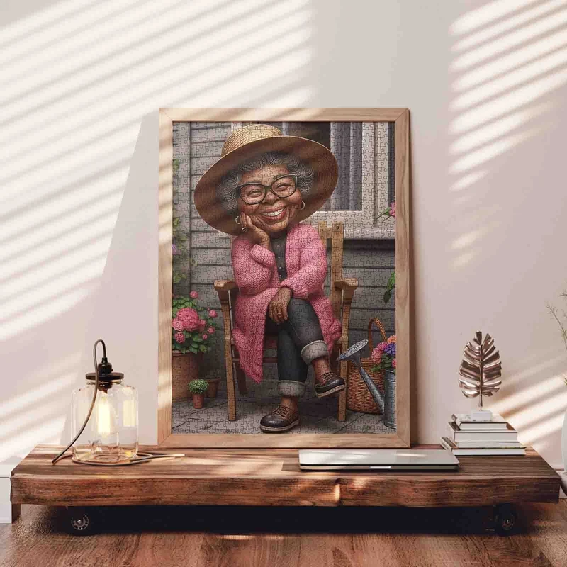 Playful Seniors - Garden Serenity (1000pcs)