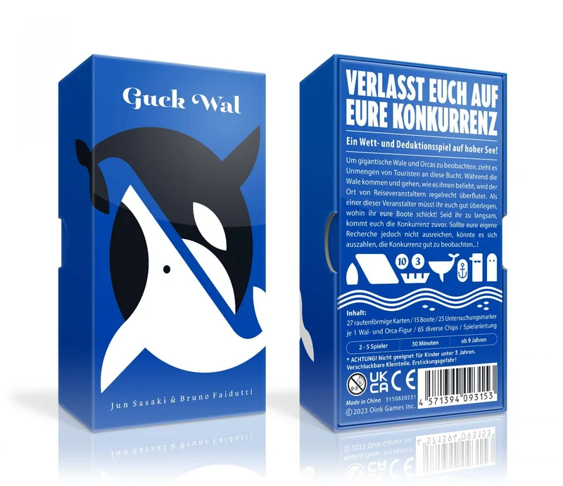 Guck Wal, deutsch