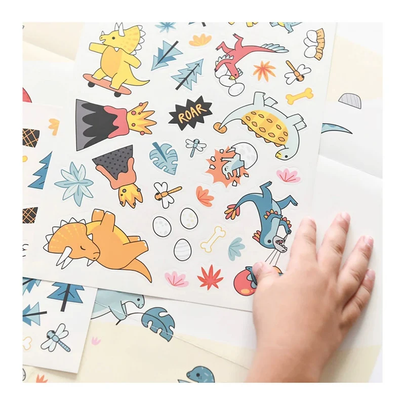 Sticker Kreativ Poster Dinosaurier