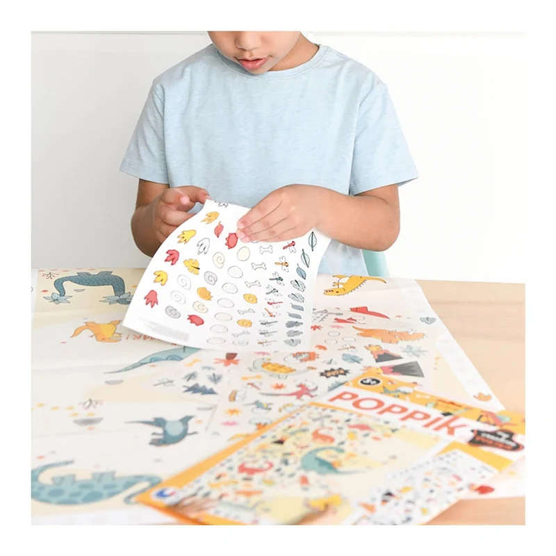 Sticker Kreativ Poster Dinosaurier
