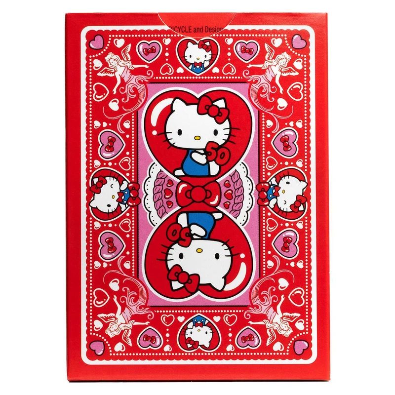 Bicycle Hello Kitty 50th Anniversary Playing Cards, sprachunabhängig