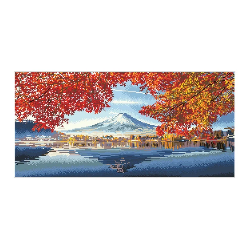 Diamond Painting Mount Fuji Herbst