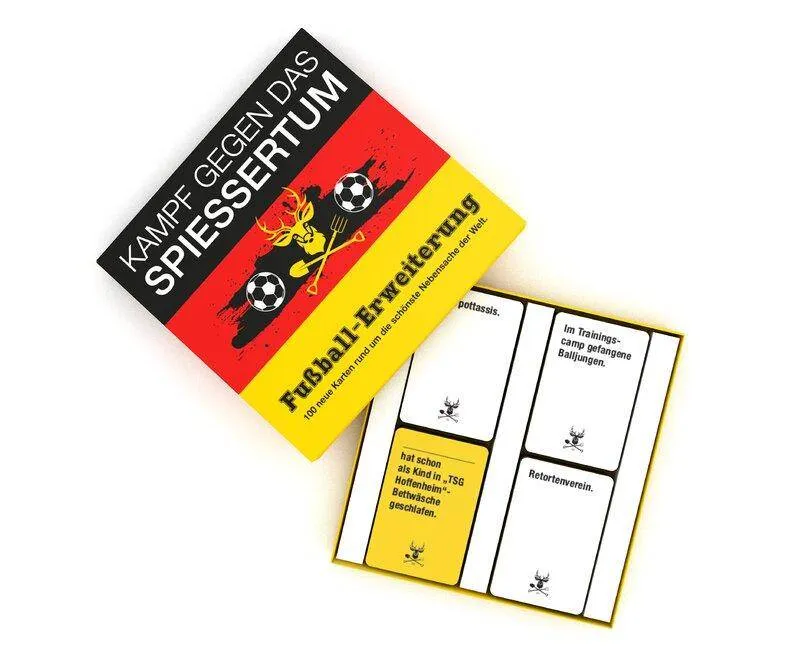 Fußball - Kampf gegen das Spießertum, deutsch (Erw.)