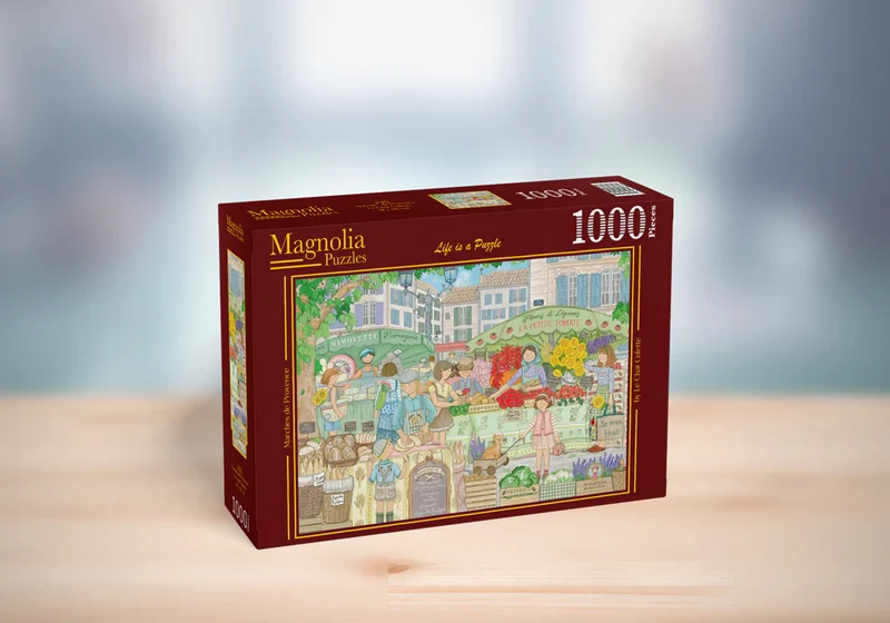 PFG Marches de Provence (1000pcs) (Usage/Used - PUZZLES FOR GOOD)