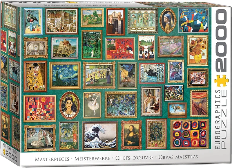 PFG Masterpieces (2000pcs) (Usage/Used - PUZZLES FOR GOOD)