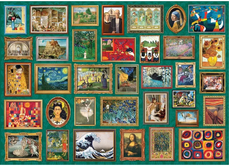 PFG Masterpieces (2000pcs) (Usage/Used - PUZZLES FOR GOOD)