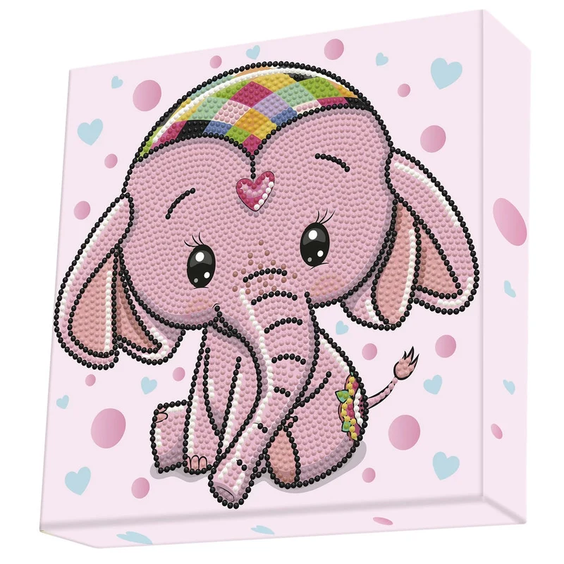 Diamond Painting Baby Elefant