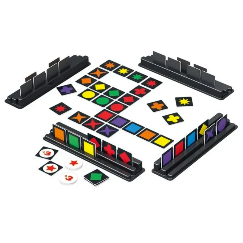 Schmidt Spiele - Qwirkle inkl. 2 Mini - Erweiterungen Metalldose (mult)