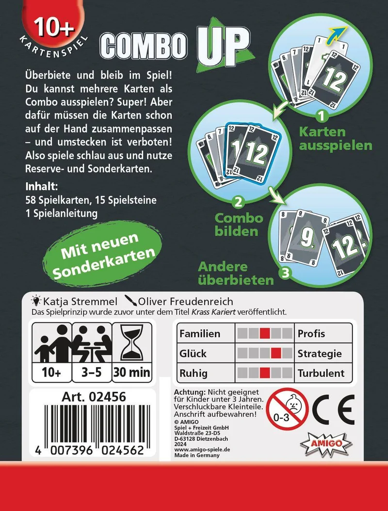 Combo Up, deutsch