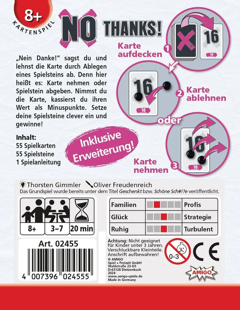 No Thanks!, deutsch