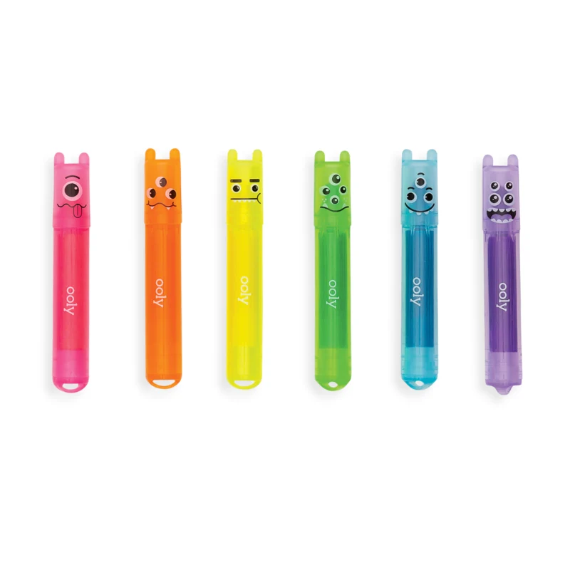 Duftende Neonmarker – Kleine Monster