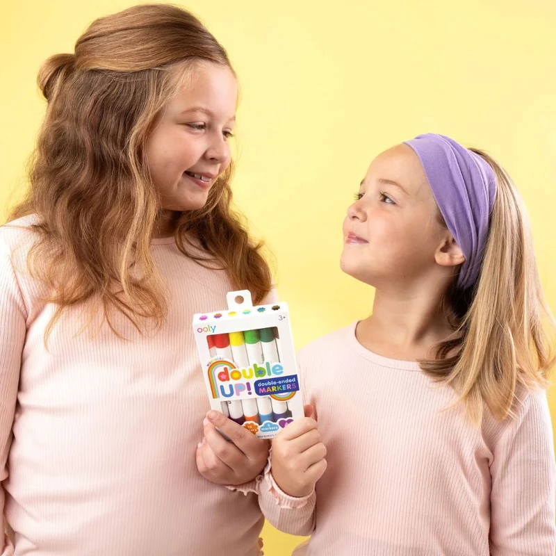 Beidseitige Filzstifte – Double Up, 6er-Set