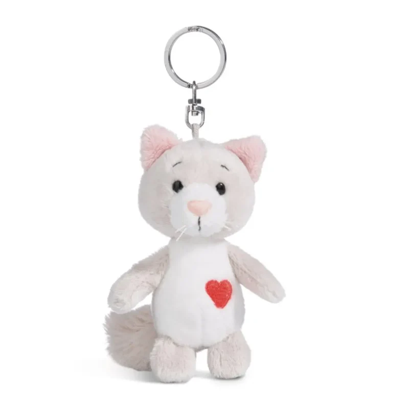 Nici - Love Katze flauschig - Schlüsselanhänger