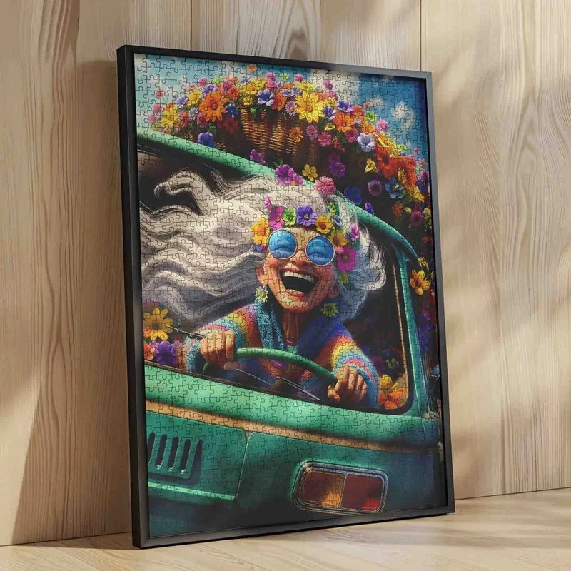 Playful Seniors - Flower Power Road Trip (1000pcs)