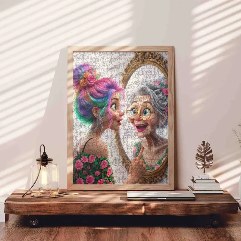 Playful Seniors - Reflection of Time and Blooming Soul (1000pcs)