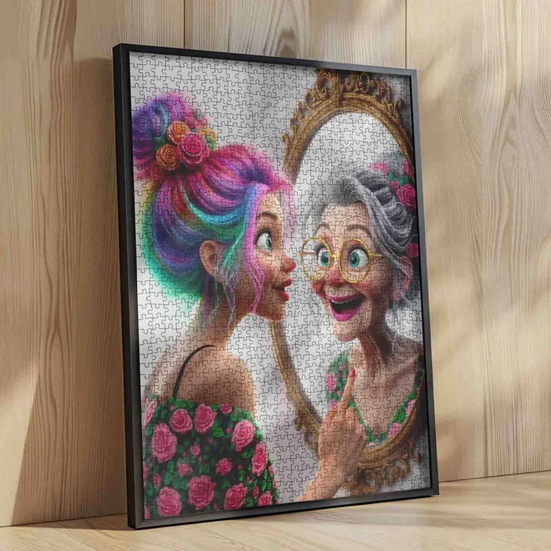 Playful Seniors - Reflection of Time and Blooming Soul (1000pcs)