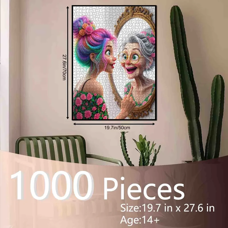 Playful Seniors - Reflection of Time and Blooming Soul (1000pcs)