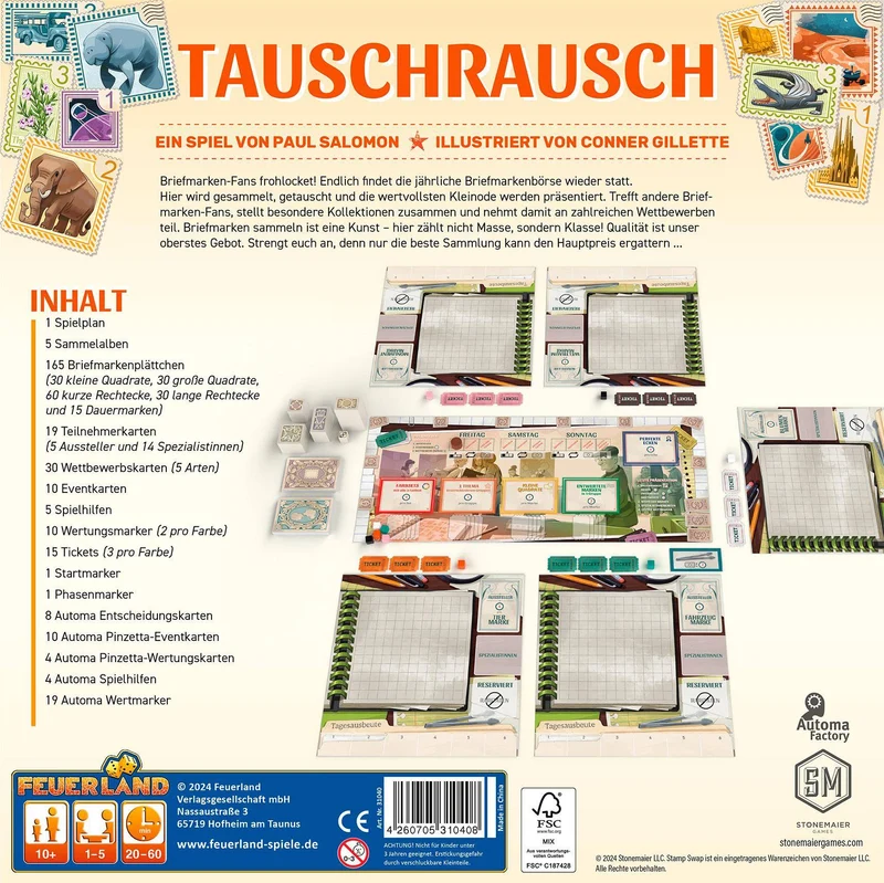 Tauschrausch, deutsch