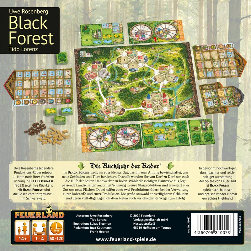 Black Forest, deutsch