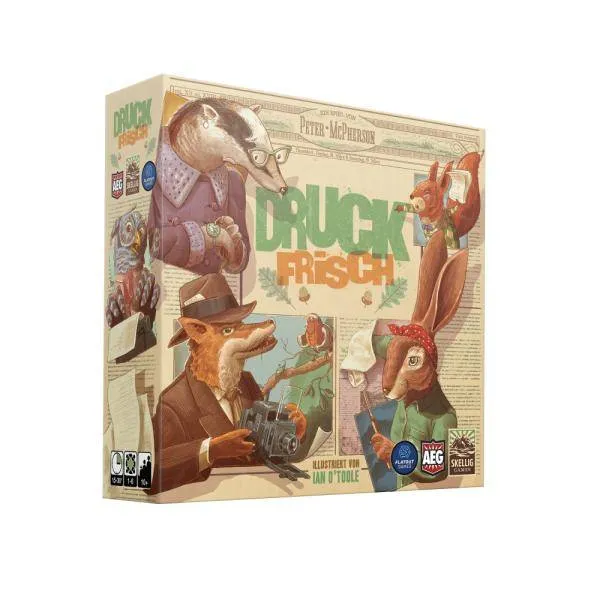 Druckfrisch, deutsch