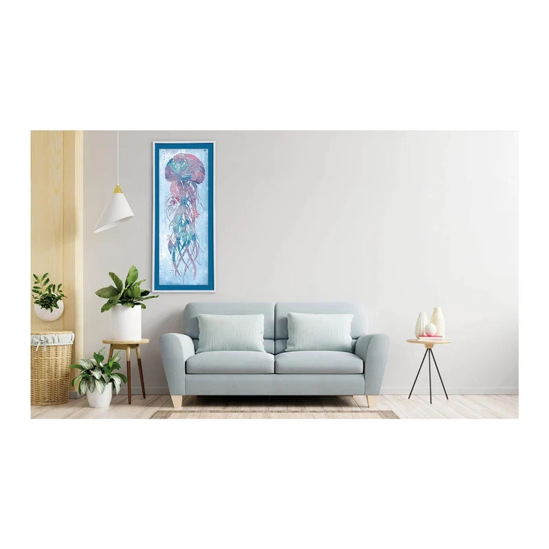 Diamond Painting Qualle
