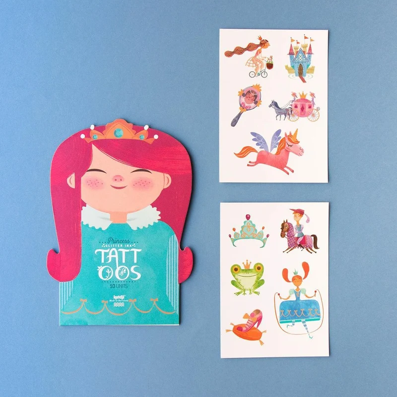Tattoos für Kinder – Prinzessin