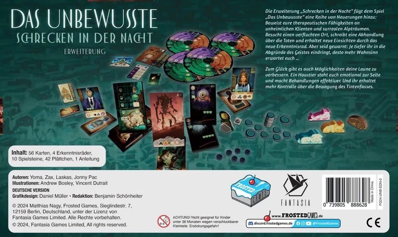 Schrecken in der Nacht - Das Unbewusste, deutsch (Erw.)