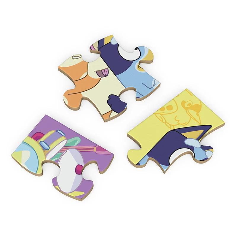 Bluey - 5-in-1 Wood Puzzles