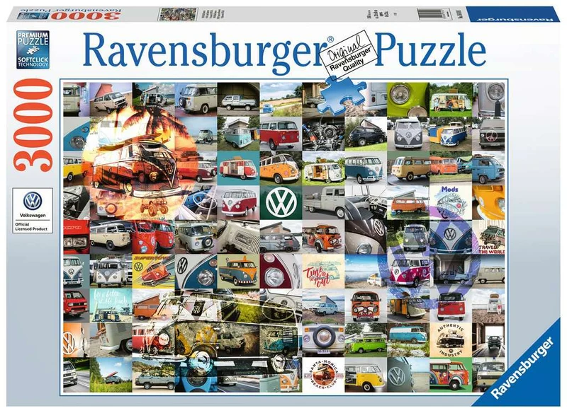 PFG Ravensburger 99 VW Campervan Moments (Usage/Used - PUZZLES FOR GOOD)