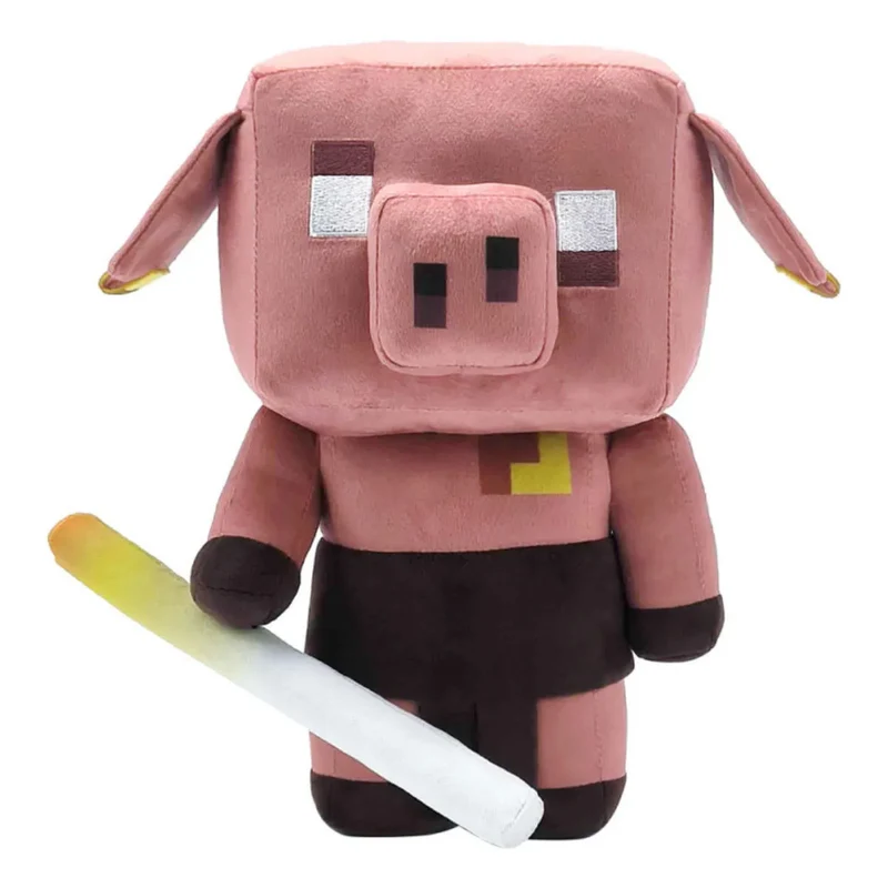 Minecraft Legends - Piglin elektronischer Plüsch - 30 cm gross