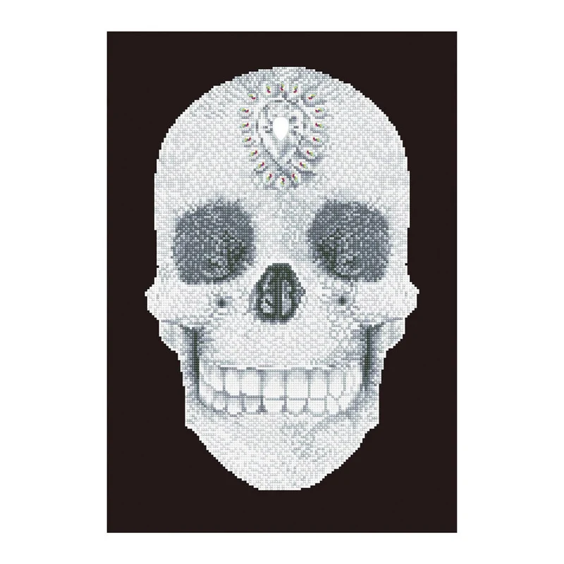 Diamond Painting Kristallschädel