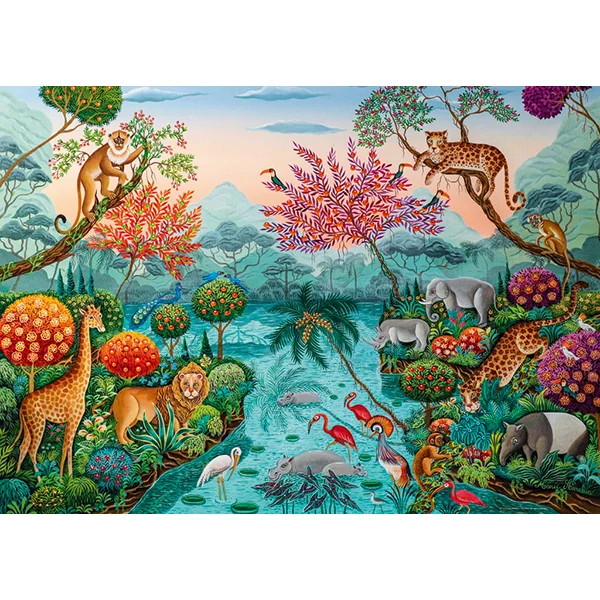 DMG Exotic Garden - Lagoon Paradise (1000pcs) (DAMAGED BOX)