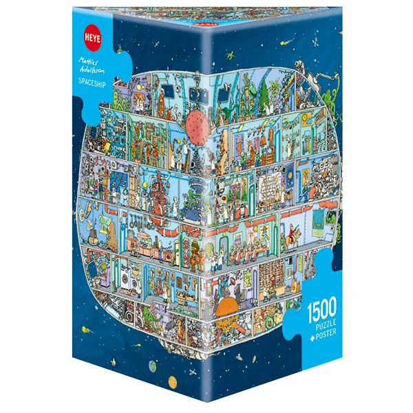 DMG Spaceship, Adolfsson (Triangular Box) (1500pcs) (BOX HAS DAMAGE)